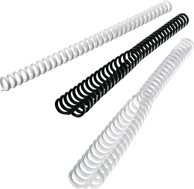 GBC Bindedisc-Ringe – Ø 8 mm, schwarz, Kunststoff – 50 Stk.