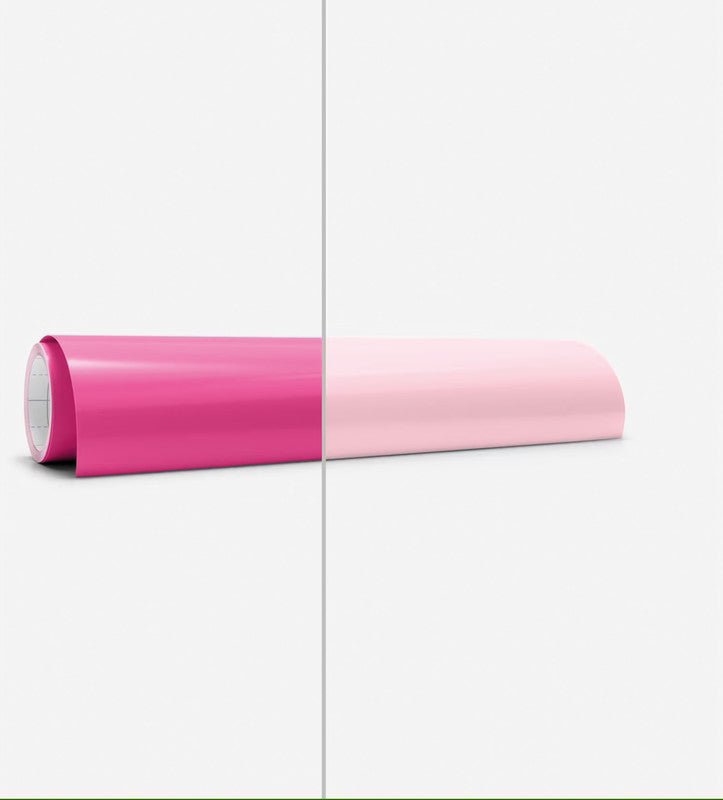Cricut Glänzende Vinylfolie – Magenta/Hellrosa – 30,0 × 60,0 cm – für Cricut Schneideplotter