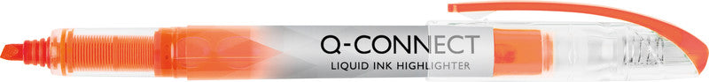 Q-CONNECT Textmarker Set 4 Farben – Keilspitze, 1–4 mm