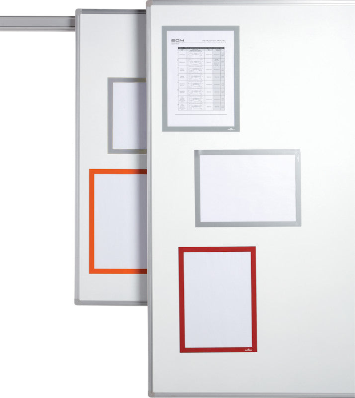 Durable Magnetrahmen – A4 – Dunkelblau – 5er-Pack