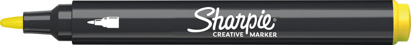 Sharpie Acrylmarker Creative – Rundspitze 2,5 mm – Sortiert – 5er-Set – Für dunkle Oberflächen geeignet