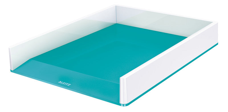 Leitz Briefkorb – Kunststoff, Blau, Weiss