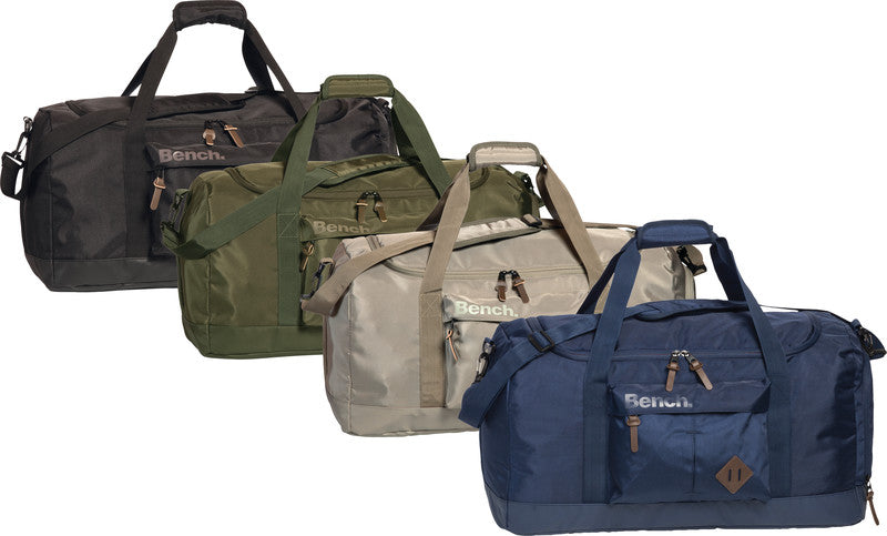 Bench Sporttasche Terra – 45 l, olivgrün, mit Schultergurt, wasserabweisend, 60 × 31 × 28 cm