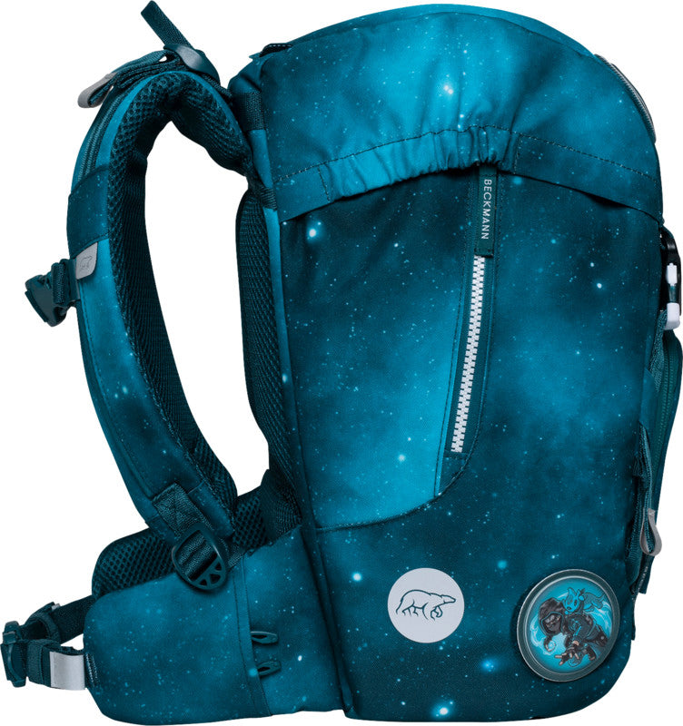 Beckmann Classic Schulrucksack 1st – 6-teilig – Ninja Master – mit Leuchteffekt