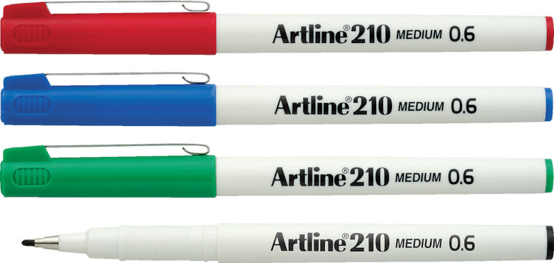 Artline Fineliner 0,6 mm – rot