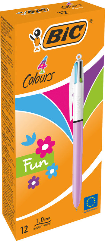 BIC Kugelschreiber – Violett, Kunststoff