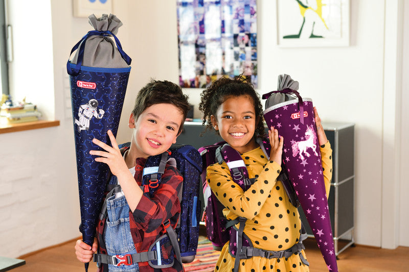 Step by Step Schultüte 70 cm × Ø 18 cm, 5 l – Motiv Star Astronaut Cosmo – rPET