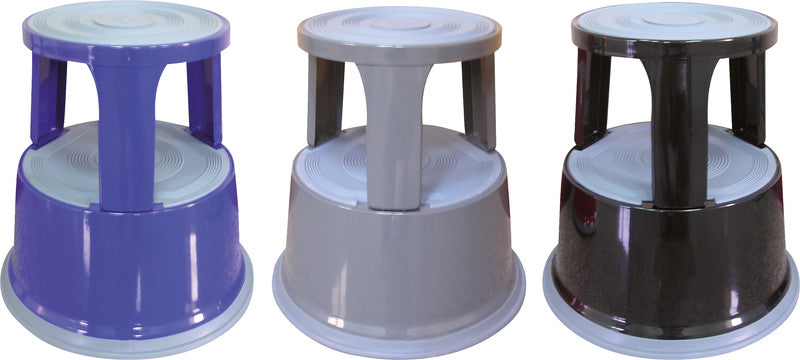 Q-connect Hocker – 43 cm, 150 kg, grau