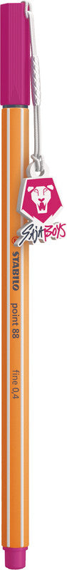 STABILO point 88 Fineliner – 16 Stk., 0,4 mm, 5 Farben