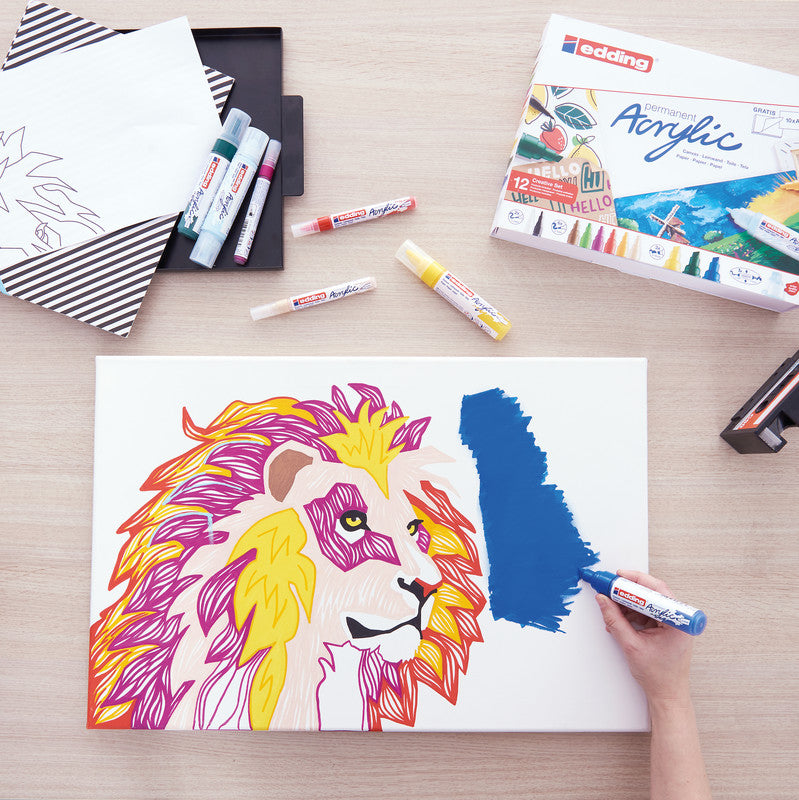 Edding Acrylmarker – Rot