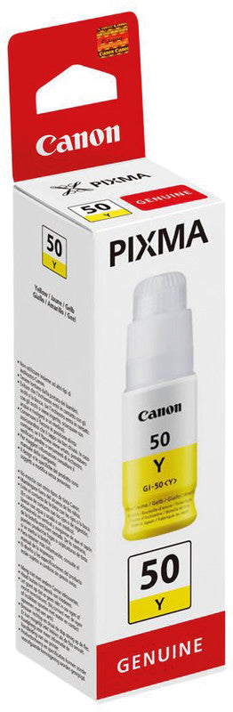 Canon Tintenpatrone GI-50Y, Gelb, 70 ml