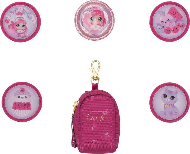 Beckmann Schulrucksack Set Active Air FLX – 6-teilig – Cherry – Recycelte Materialien