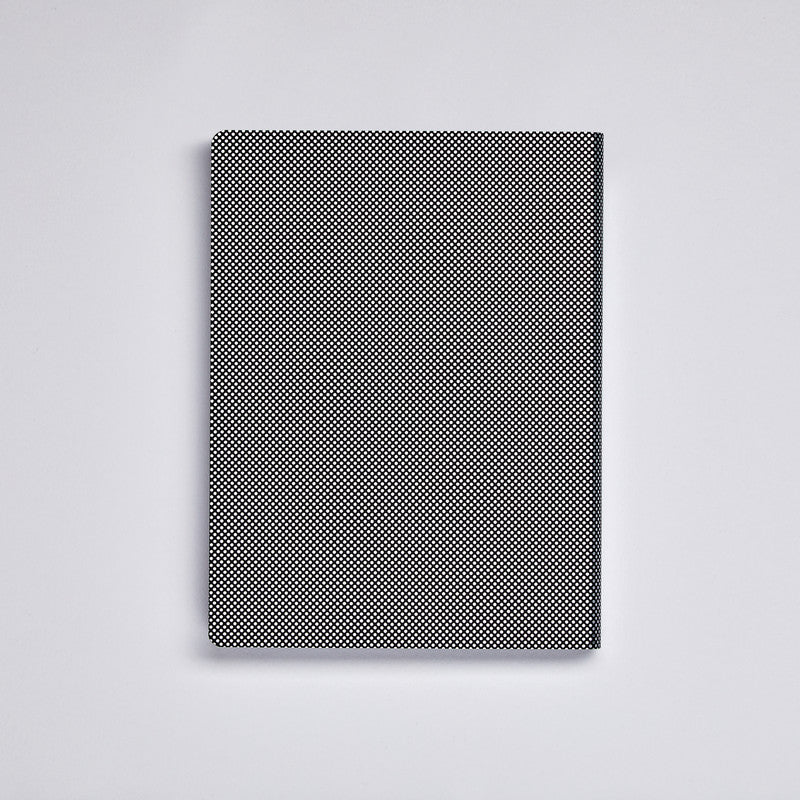 nuuna Notizbuch Graphic L, A5, 256 Seiten – schwarz, weiss