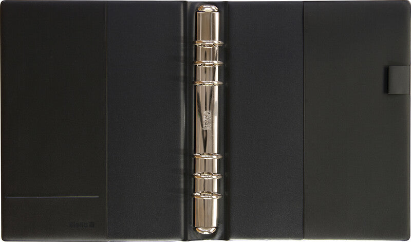 Succes Ringbuch – A5 Hochformat – 6-Ring, Ø 25 mm – Schwarz, Kunststoff
