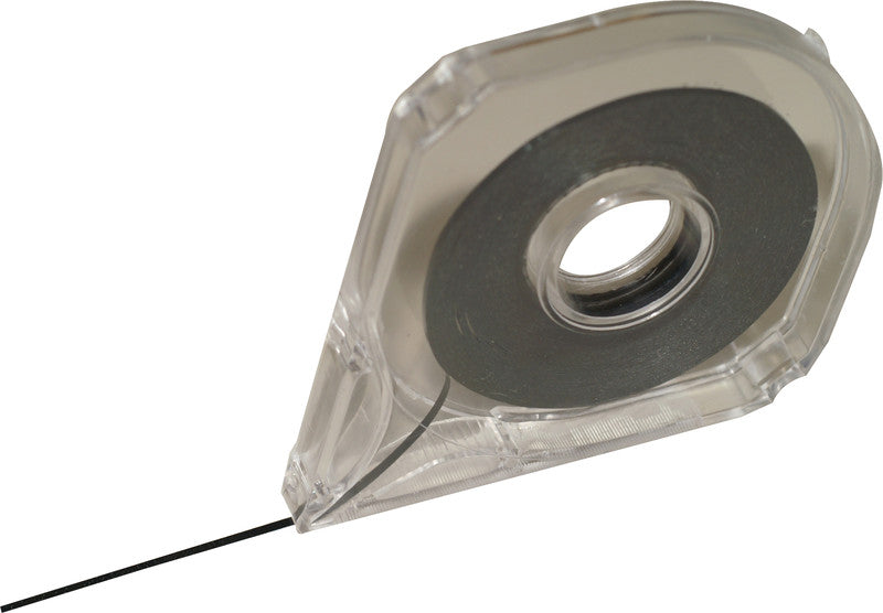 Ultra-Dex Zeichenband für Planungstafeln, 1,6 mm × 12 m, Schwarz