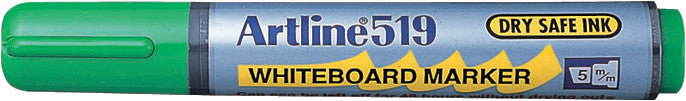 Artline Whiteboard-Marker 519 – Keilspitze 2-5 mm – Grün – Trocken abwischbar
