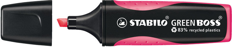 STABILO BOSS Textmarker Pink – Keilspitze, 2–5 mm, nachfüllbar