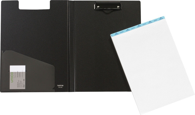 Kolma Restless Klemmbrettmappe A4 – Polypropylen (PP), schwarz