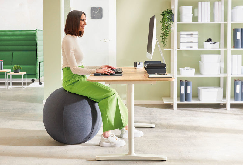Leitz Sitzball Ergo Active – Ø 55 cm, dunkelgrau