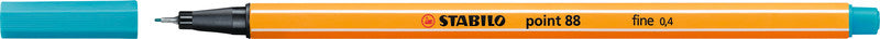 STABILO Fineliner – 25er-Set 0,4 mm – 25 Farben, sortiert