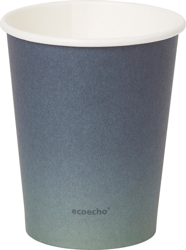 Duni Urban Trinkbecher Papier (PLA-beschichtet) – 2,4 dl, grau, 40 Stück