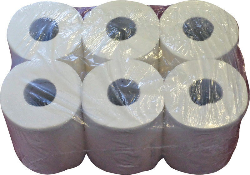 Reinigungsrolle Midi Premium 2 – 2-lagig – 22 × 38 cm – 475 Blatt – weiss – 1 Rolle