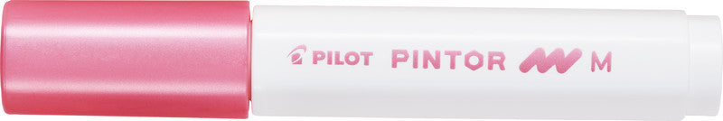 Pilot Pigment-Marker Pintor – Rundspitze – Sortiert – Für dunkles Papier geeignet