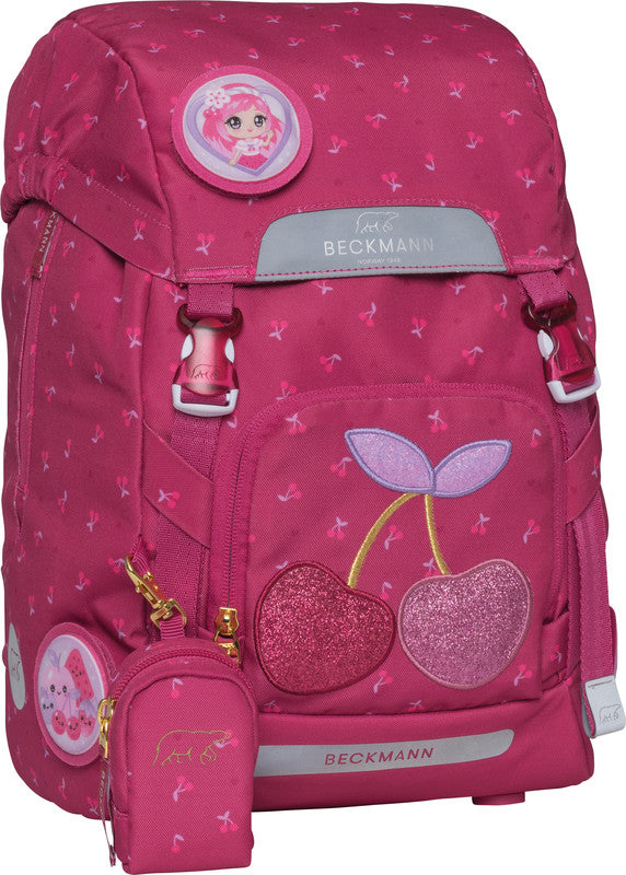 Beckmann Schulrucksack Classic – Cherry – 24,0×37,0×25,0 cm