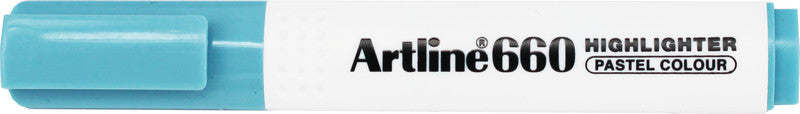 Artline 660 Pastell Textmarker Set 6 Farben – Keilspitze, 1–4 mm