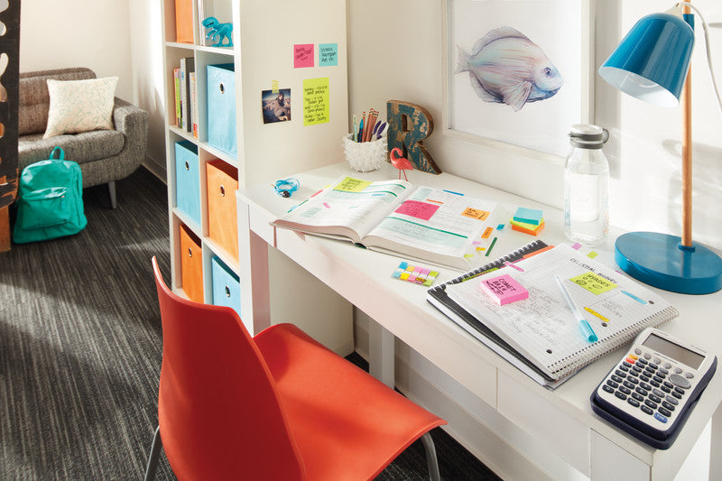 Post-it Super Sticky Haftnotizen – 127×76 mm – sortiert, 6×90 Blatt, PEFC