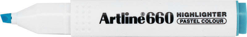 Artline 660 Pastell Textmarker Set 6 Farben – Keilspitze, 1–4 mm