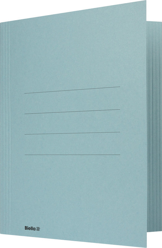 Biella Sammelmappe für A4, Karton, Blau