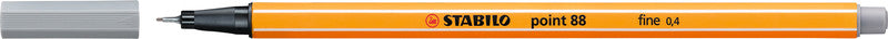 STABILO Fineliner – 18er-Set 0,4 mm – 18 Farben, sortiert