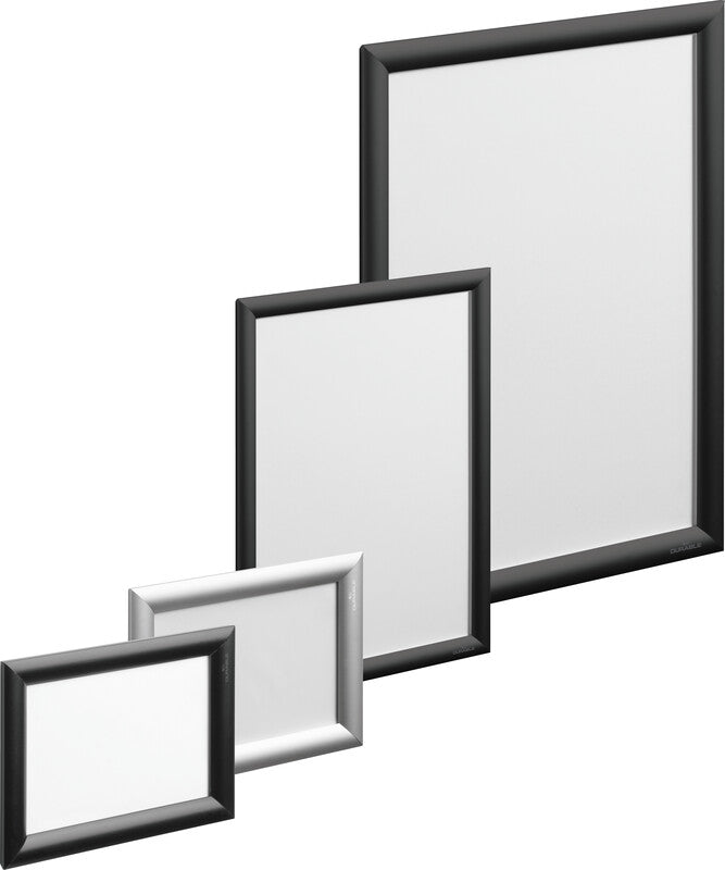 Durable Plakatrahmen 479701 – 327 × 451 mm, schwarz, Aluminium, für A3