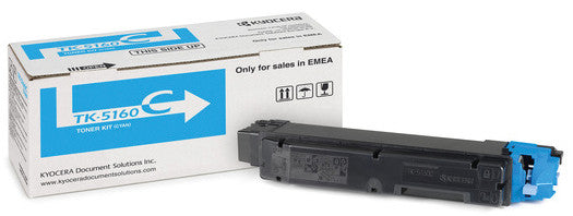 Kyocera – Toner TK-5160C – cyan, 12000 Seiten