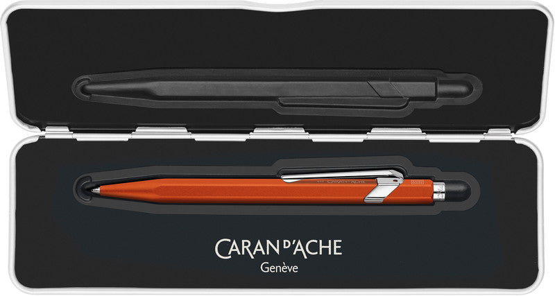 Caran d-Ache Caran d'Ache Kugelschreiber – Orange, Aluminium