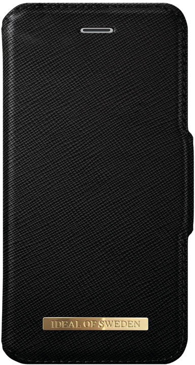 Ideal of Sweden – Booklet-Hülle – für Apple iPhone 6 Plus–8 Plus – Saffiano Schwarz – mit Kartenfach