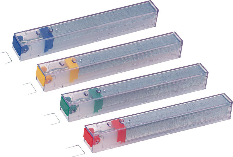 Leitz Heftklammernkassette – für Leitz 5551, 5550 – 12 mm, 80 Blatt – silber, Metall – 1050 Stk.