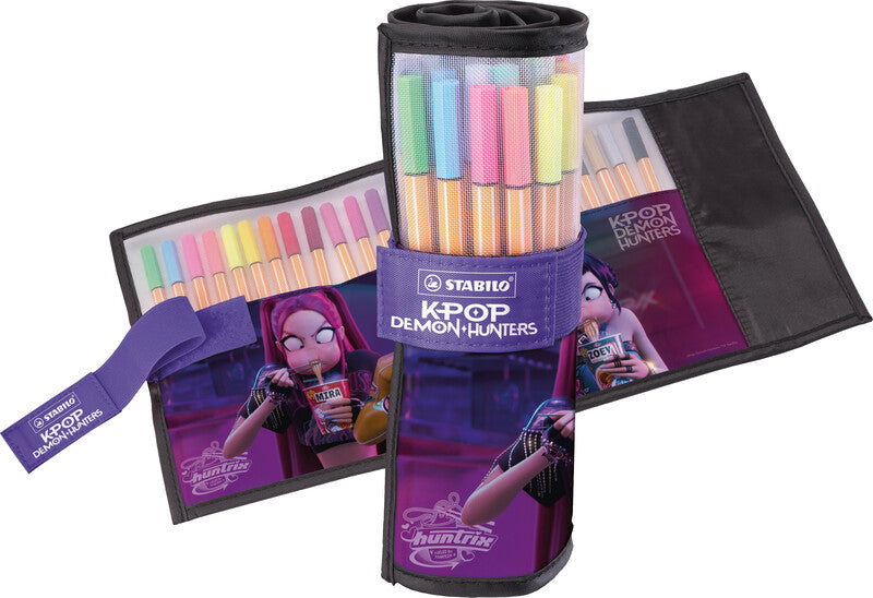 STABILO point 88 Fineliner Set – 25 Stk., 0,4 mm, 25 Farben