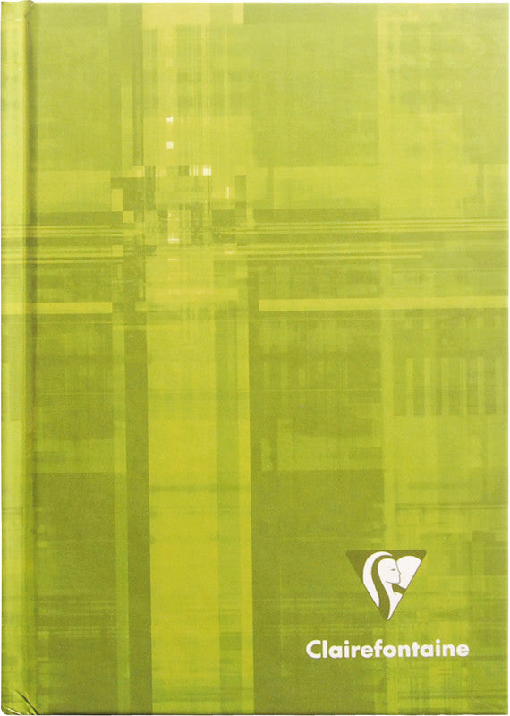 Clairefontaine Notizbuch A6, kariert, Buchbindung, Hardcover, 192 Seiten, 90 g/m² – farbig sortiert