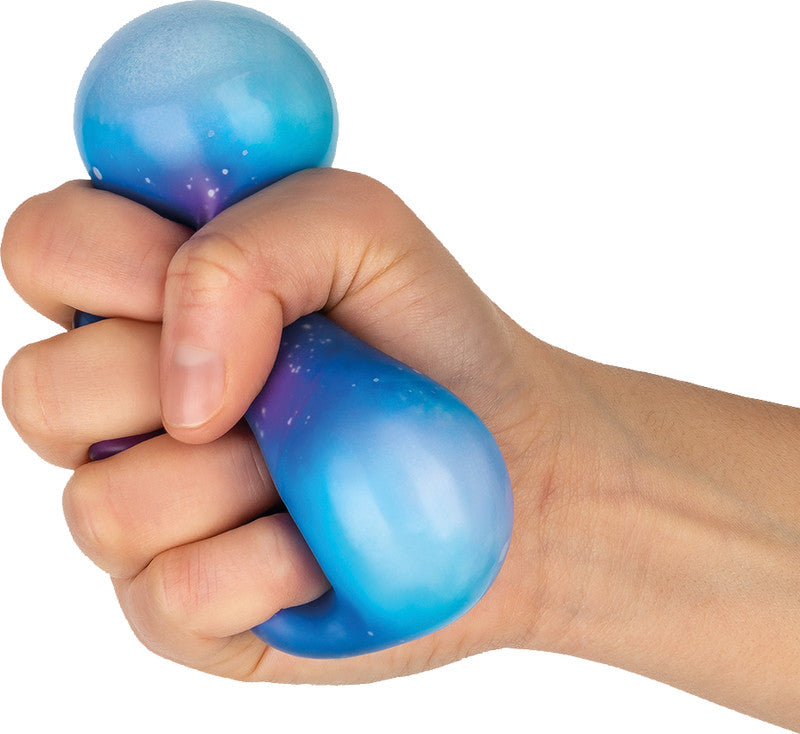 Trendhaus Space Adventure Stressball – 1 Stück, Ø 6 cm, Gummi, mit PVA-Pulver gefüllt