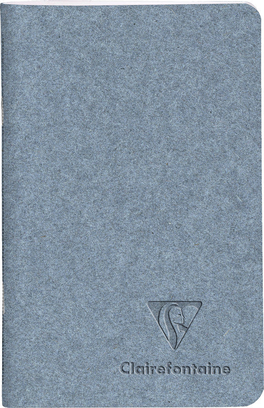 Clairefontaine Notizheft, A6, liniert, Fadenheftung, 96 Seiten, 90 g/m² – Jeans