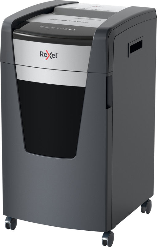 Rexel Momentum XP422+ – Aktenvernichter, DIN P-4, Partikelschnitt 4 × 35 mm, 22 Blatt, 85 l, A4