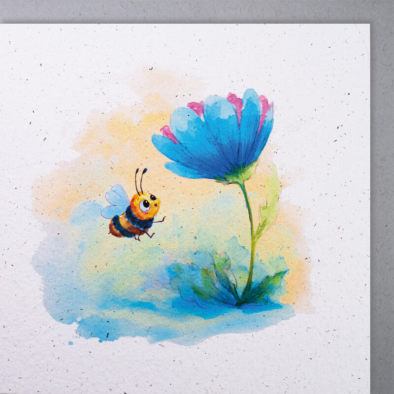 Hervorragend Grusskarten – 148 × 148 mm, mit Couvert, Frühling, mehrfarbig – 5 Stk