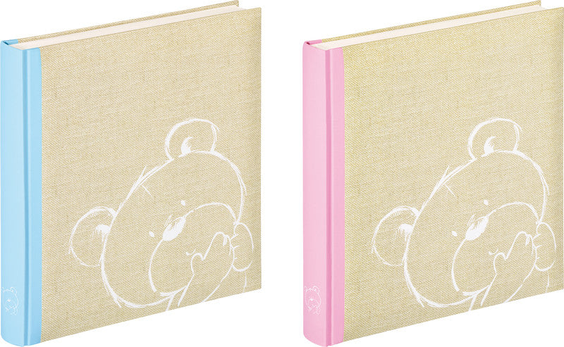 Walther Design Walther Fotoalbum Dreamtime – für 280 × 305 mm, rosa, illustrierter Vorspann, Karton