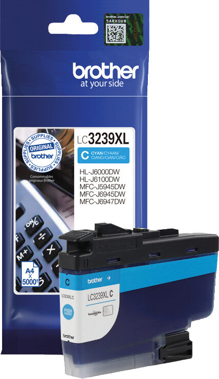 Brother Tintenpatrone, Cyan – für Inkjetdrucker und Multifunktionsgeräte