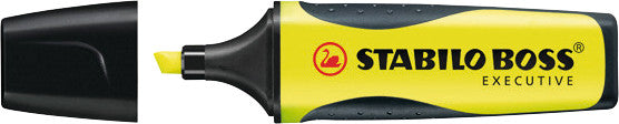 STABILO BOSS Textmarker Gelb – Keilspitze, 2–5 mm