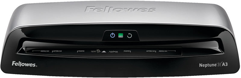 Fellowes Neptune 3 Laminiergerät A3 – 4-Rollen, 75–175 µm, Kaltlamination, Aufheizzeit 1 Min., 800 mm/min