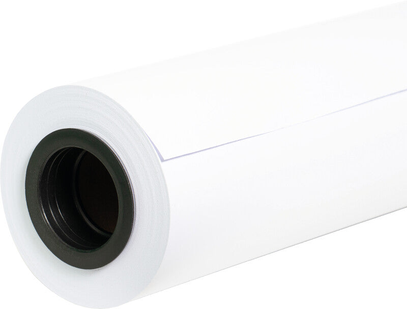 Q-connect Plotterpapier – 36" × 45 m, 90 g/m², Weiss – für Inkjetdrucker