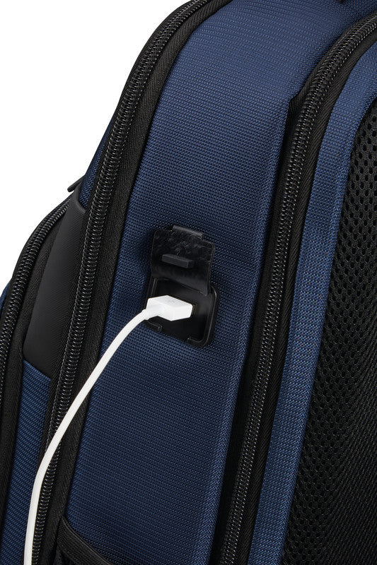 Samsonite Mysight Notebook-Rucksack – 19 l, Aufsteckfunktion, Recyceltes PET (rPET), Blau